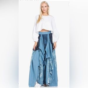 TOV Noir Denim Damsel’s blue.  Size M